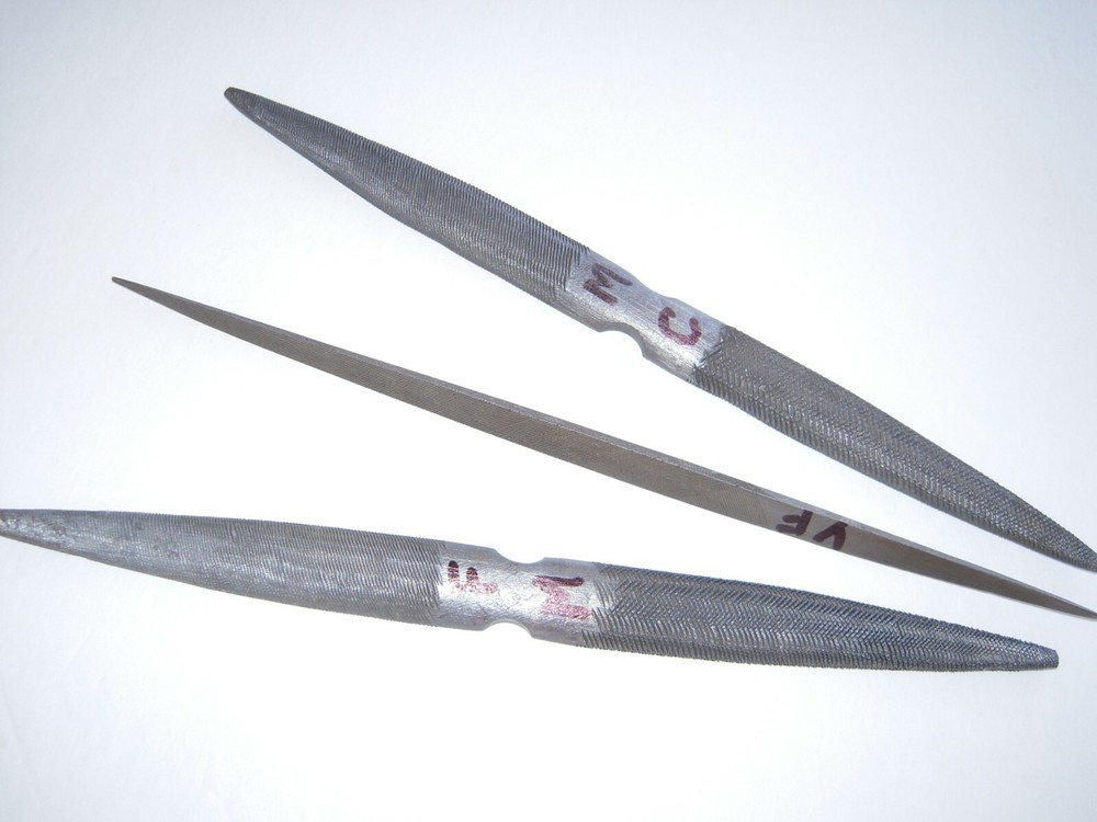 8" Wax Shaping Files --- 3 to choose from