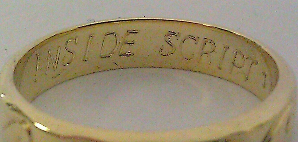 Inside Ring Inscription