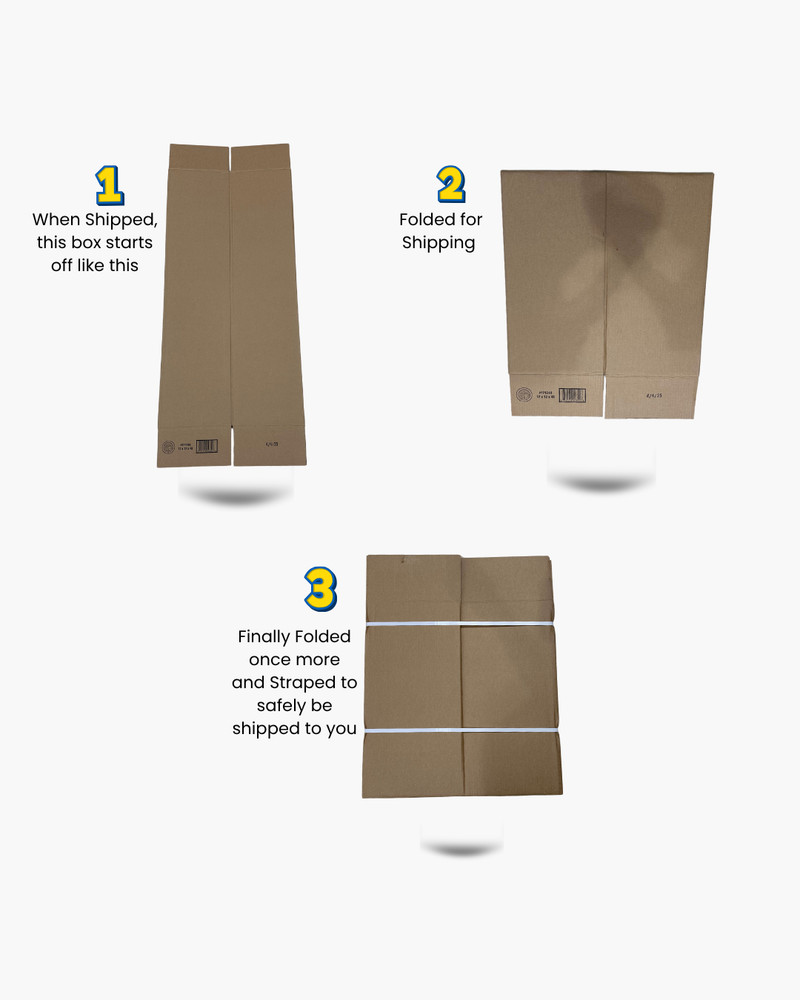 8x8x48 Shipping and Packing Box (1 Pack)