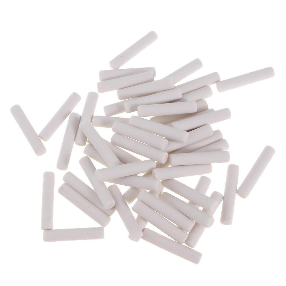 50x Electric Automatic Eraser Refills 5mm Replaceable Rubbers Packed in Box