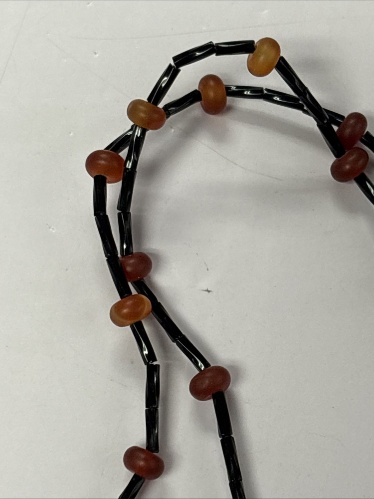 Camelian Stone Extra Long Rosary ~ READ DESCRIPTION