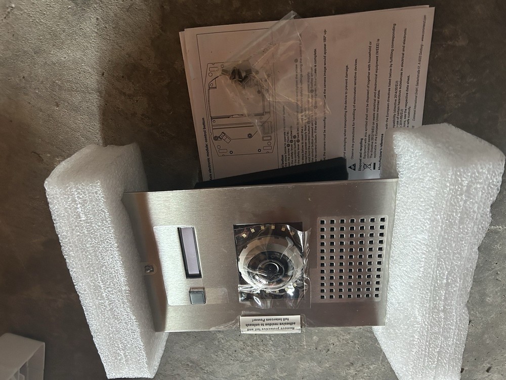 Commend WS 201VICA IP Video Intercom Station Stainless Axis Camera (3)