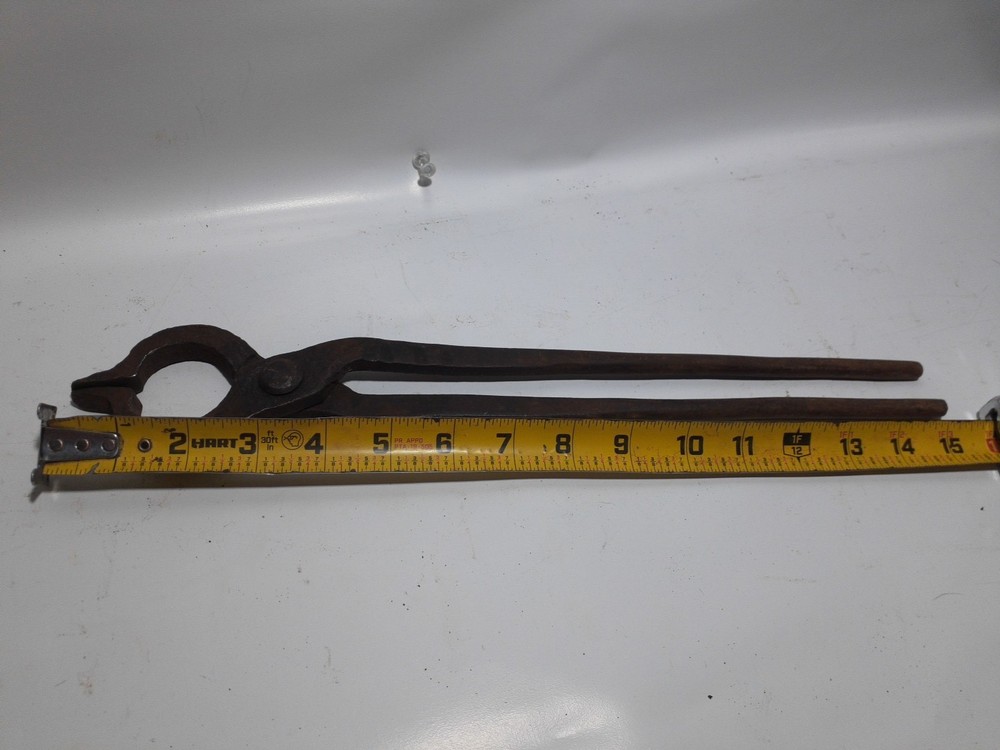 Antique Blacksmith Tongs