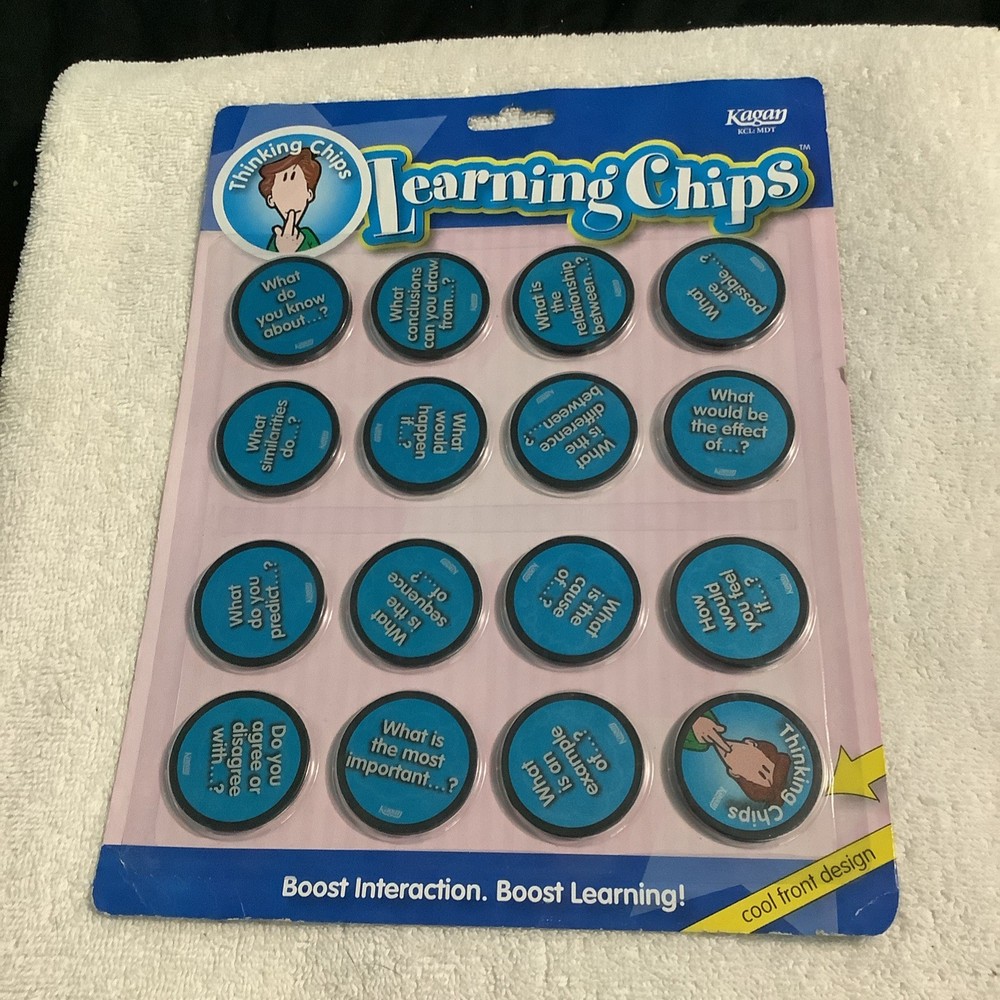 Kagan Thinking Learning Chips Boost Interaction Boost Learning