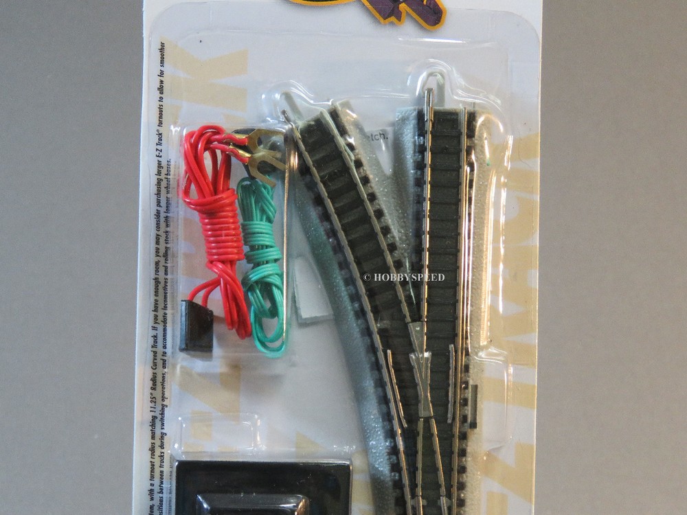 BACHMANN N SCALE E-Z TRACK REMOTE LEFT HAND SWITCH train turnout BAC44861 NEW