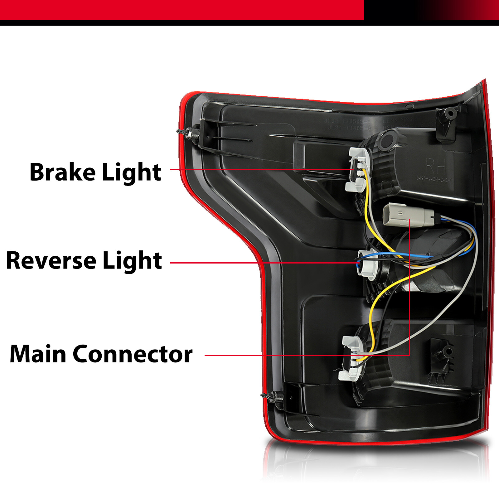For 2018-2020 Ford F150 F-150 Rear Tail Lamp Light RH Side Replace JL3Z-13404-H