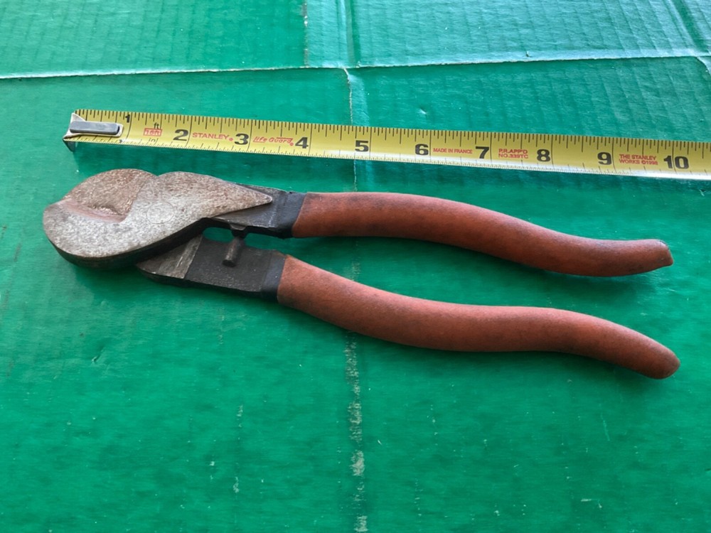 10" CABLE WIRE CUTTER High Leverage Battery,Communication,Etc.