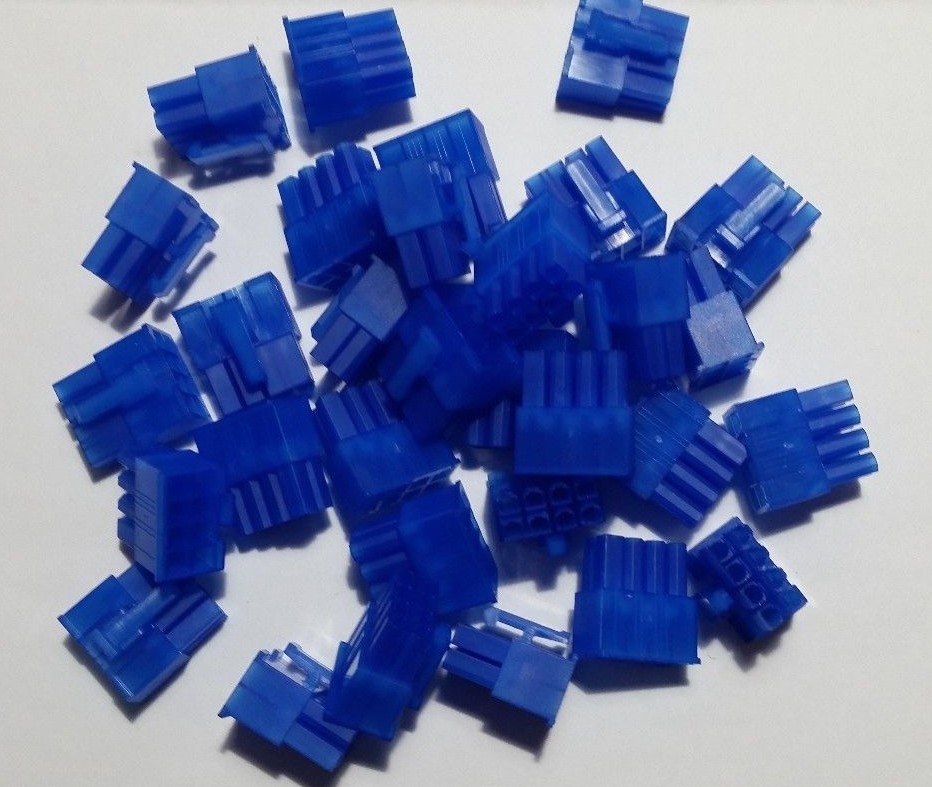 8 pin blue Female PCI-E connector (multiple quantities) for graphics card