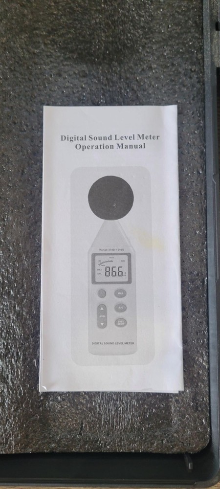 RELIABILITY DIRECT AR824 DIGITAL SOUND LEVEL METER - Excel Cond.