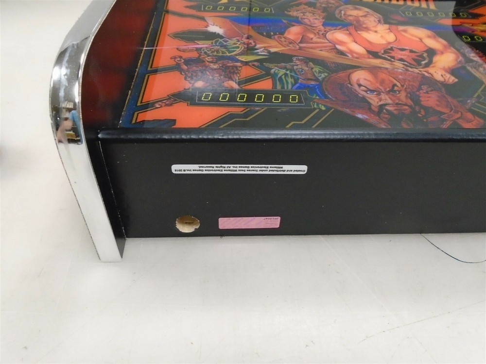 Bally Flash Gordon Pinball Head LED Display light box