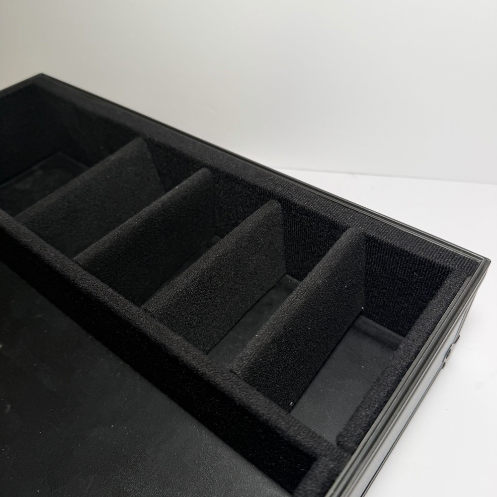 KakapopoTCG Trading Card Lockable Case Black W/ Dividers Large Capacity DeckBox￼