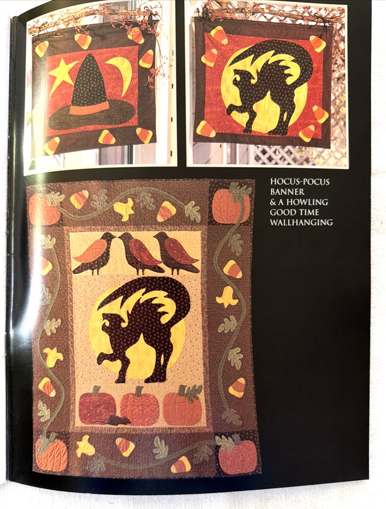 Need'l Love Company Spooky Threads Wool Projects Rug Hooking Wallhanging