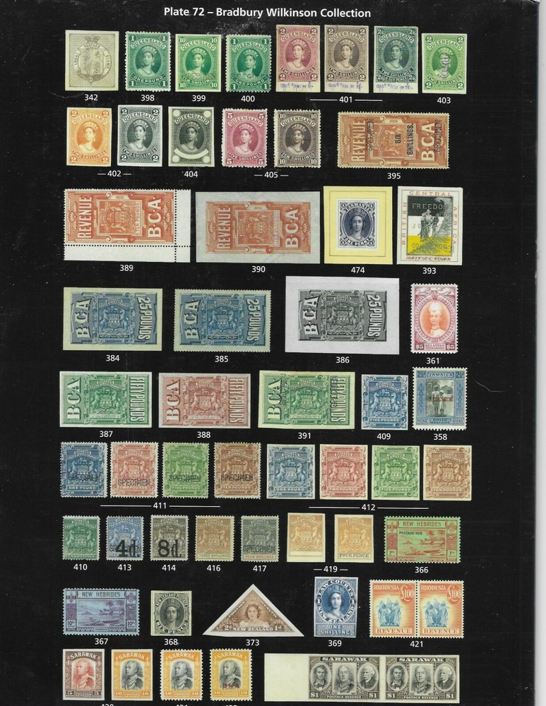 Postage stamp auction catalog / Universal Philatelic Auctions #74 / July 2019