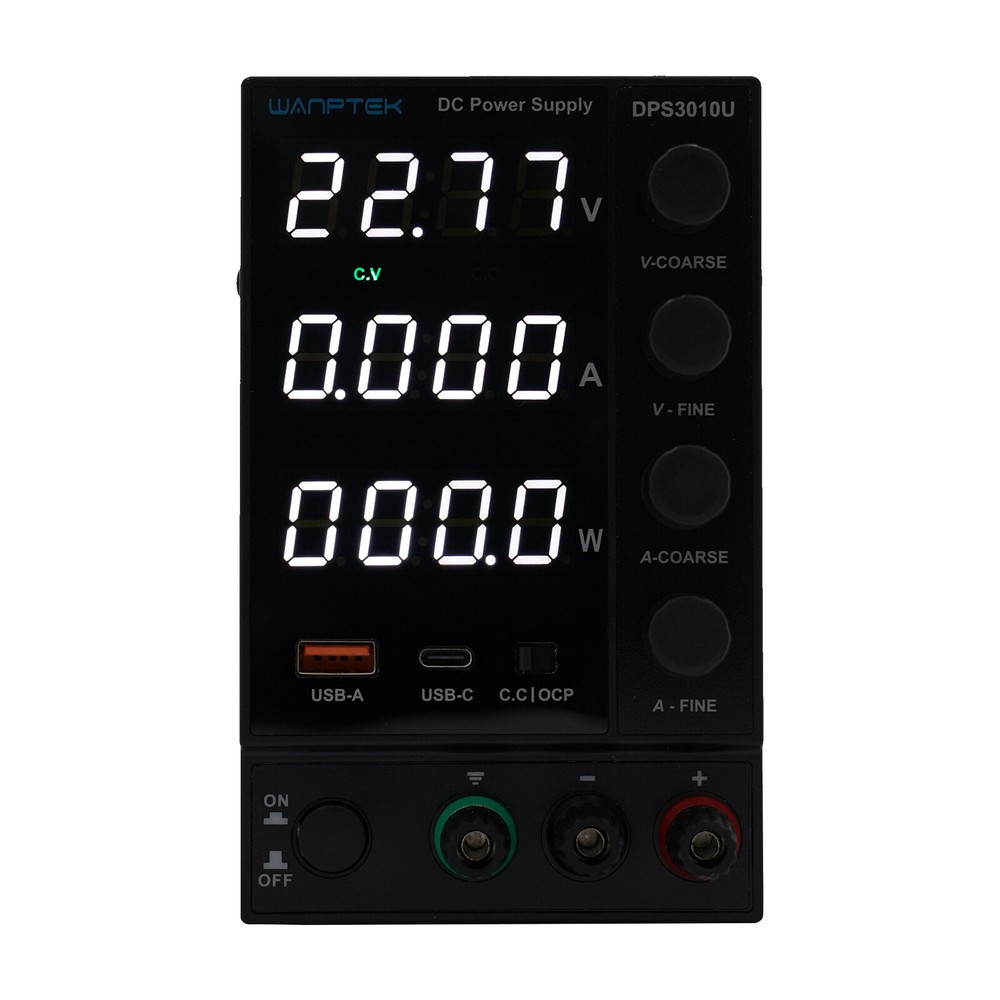 DC Power Supply Variable 30/60V 5/10A Adjustable Switching Bench Power Supply