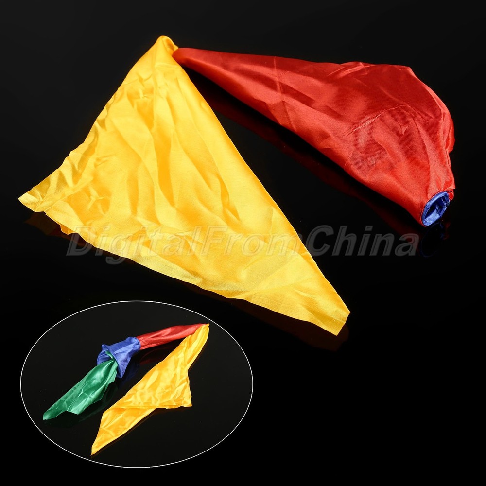 1Pc Practical Change Color Silk Scarf For Magic Trick Props Magic Tools Toys