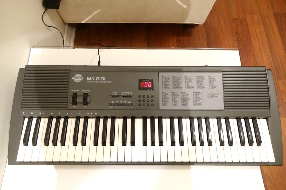 Kaysound MK-6101 Full Sized 61 Key MIDI Controller Keyboard Tested