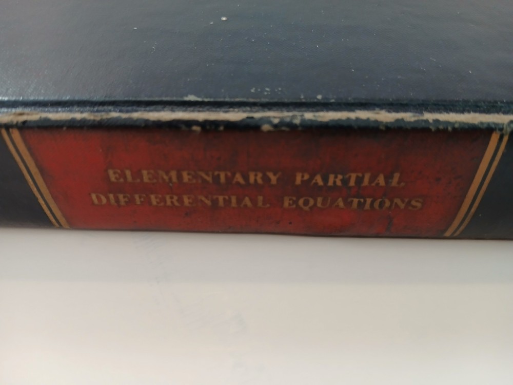 Elementary Partial Differential Equations by Berg & McGregor (1966 VTG HC)