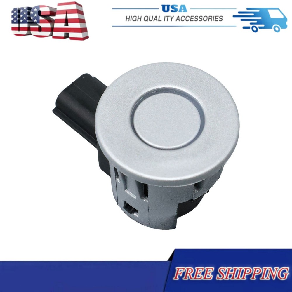 BUMPER PARK ASSIST SENSOR BRACKET SILVER+BRACKET For 2014-18 DODGE RAM 1500