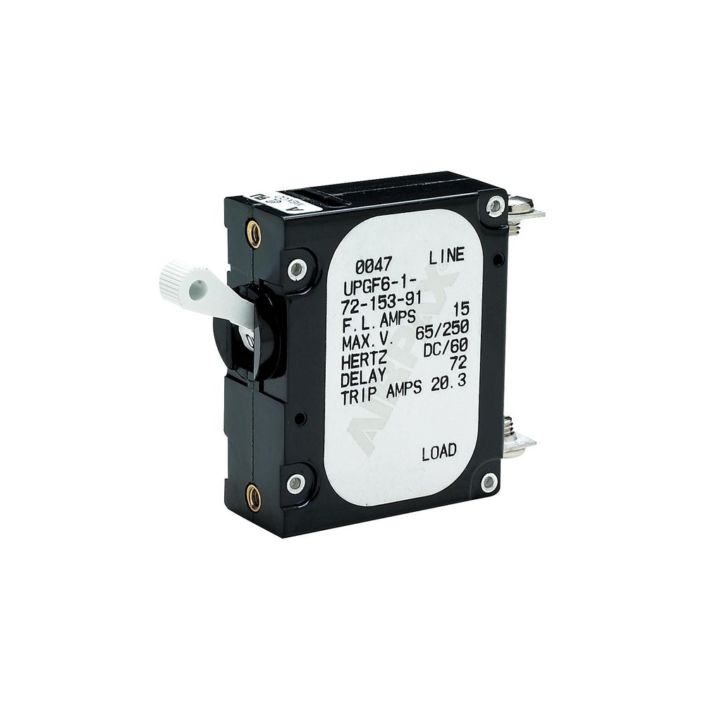 Seachoice 13181 AC/DC Panel Breaker With Single White Actuator