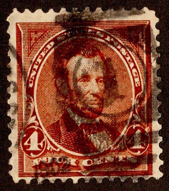 United States Scott 254 Used.