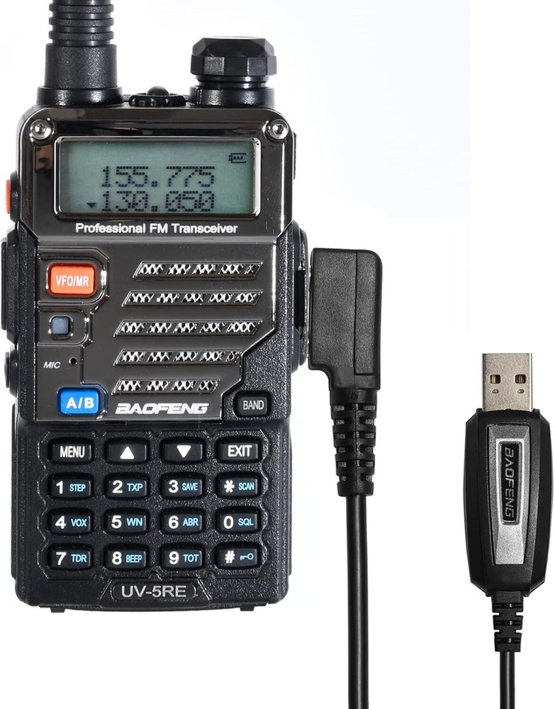 Walkie Talkie USB Programming Cable,Two-Way Radio Program Cord with CD...