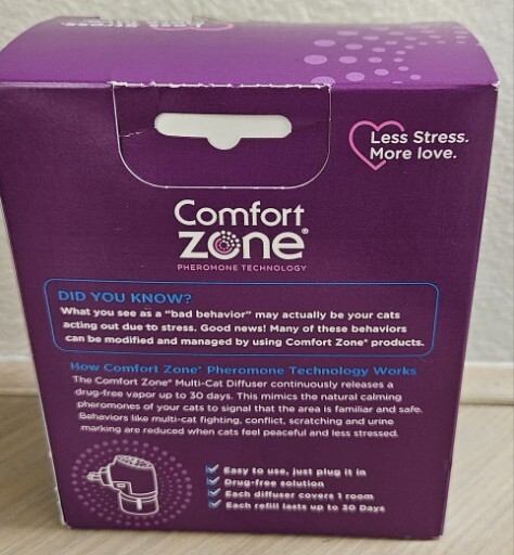 Comfort Zone Multi-Cat Diffuser Kit For Cats and Kittens