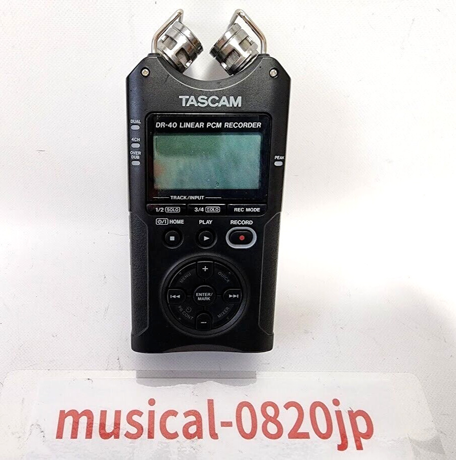 TASCAM DR-40 Linear PCM Digital Recorder