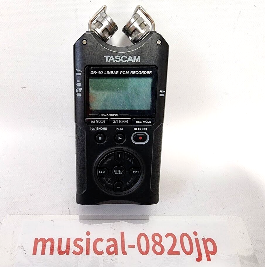 TASCAM DR-40 Linear PCM Digital Recorder
