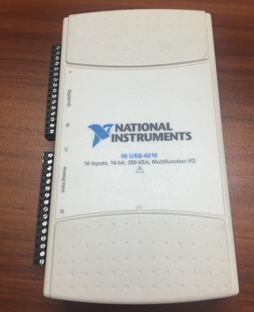 Used National Instruments NI USB-6210 Data Acquisition Device, Multifunction DAQ