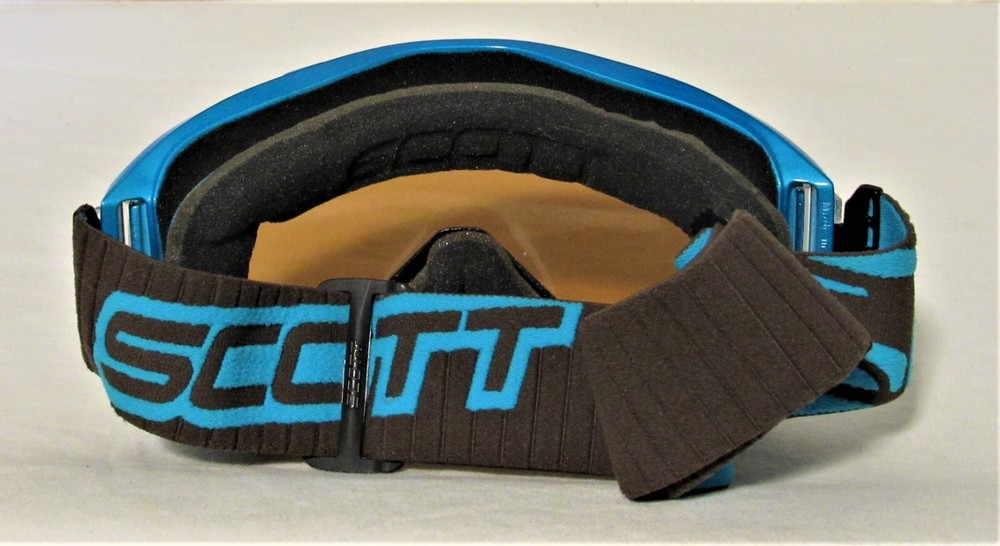 Scott Adjustable Unisex Blue Snow/Ski Goggles