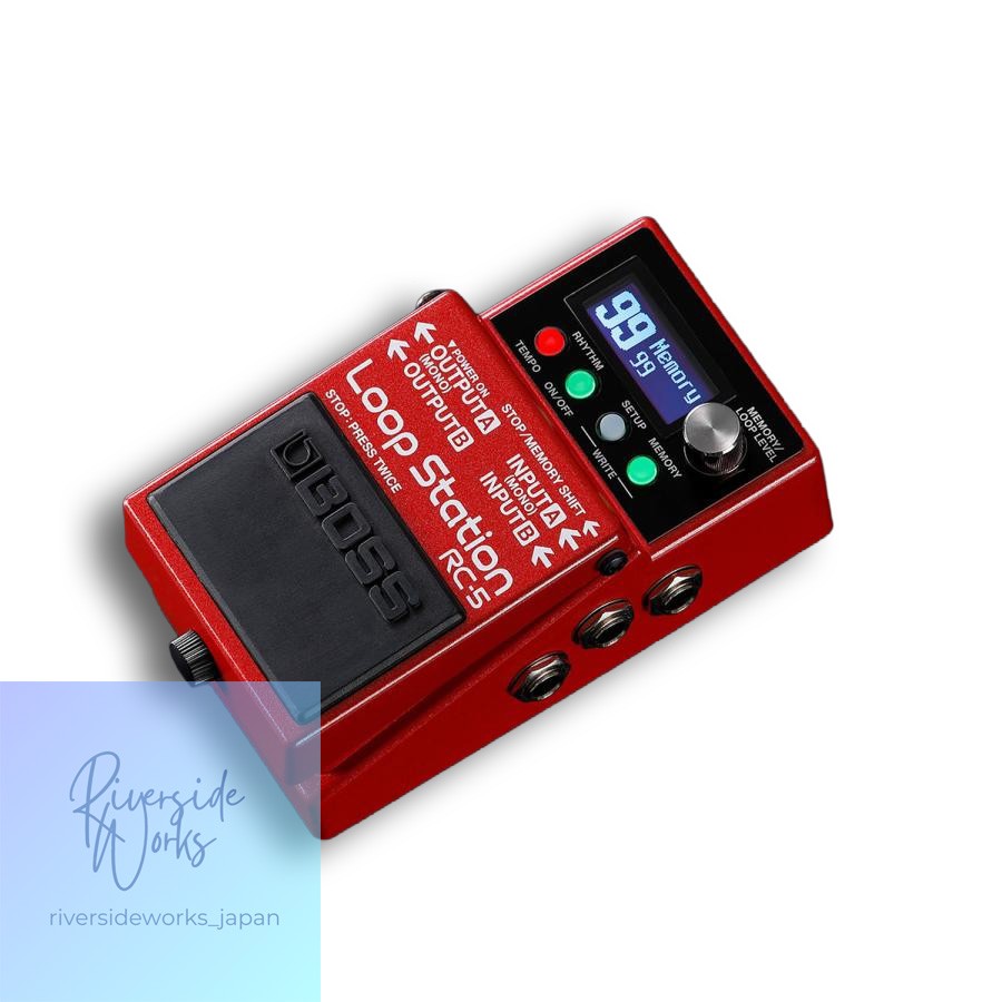BOSS RC-5 Loop Station Looper Effects Pedal Limited Patch Cable Offer