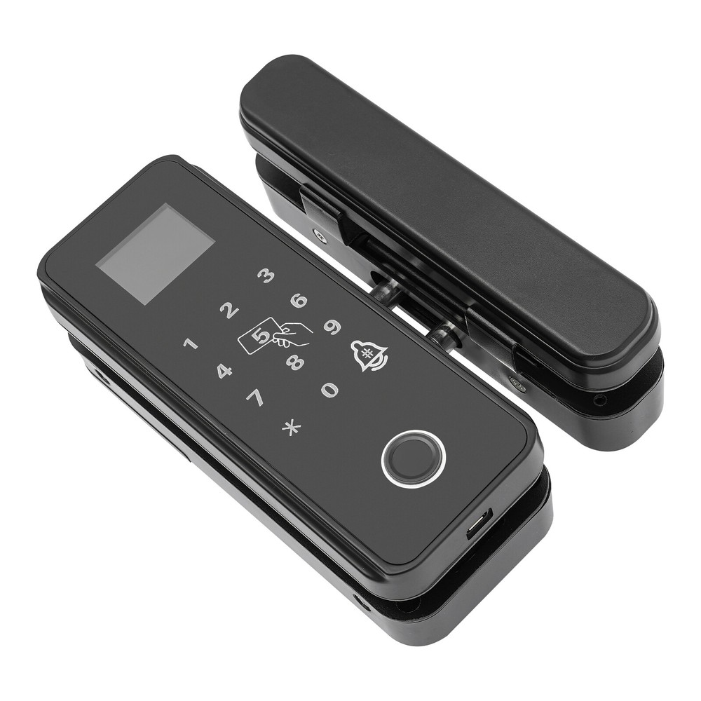 Door Mounted Smart Door Lock Fingerprint Door Lock Codes Lock USB Interface