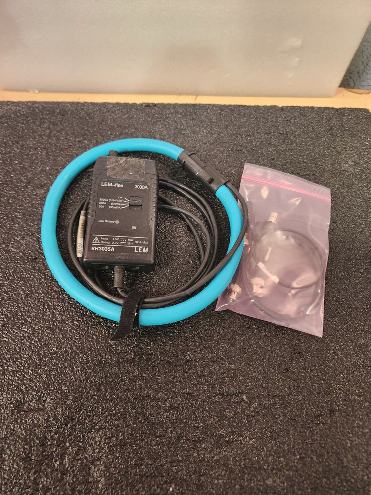 Dranetz/LEM  RR3035A Lem-Flex 3000A Current Clamp Unit #15
