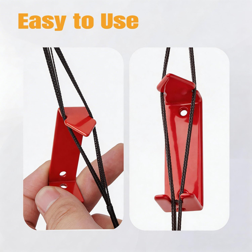 Archery Bowstring Separator and Bowstring Serving Thread Set Peep Sight Installe