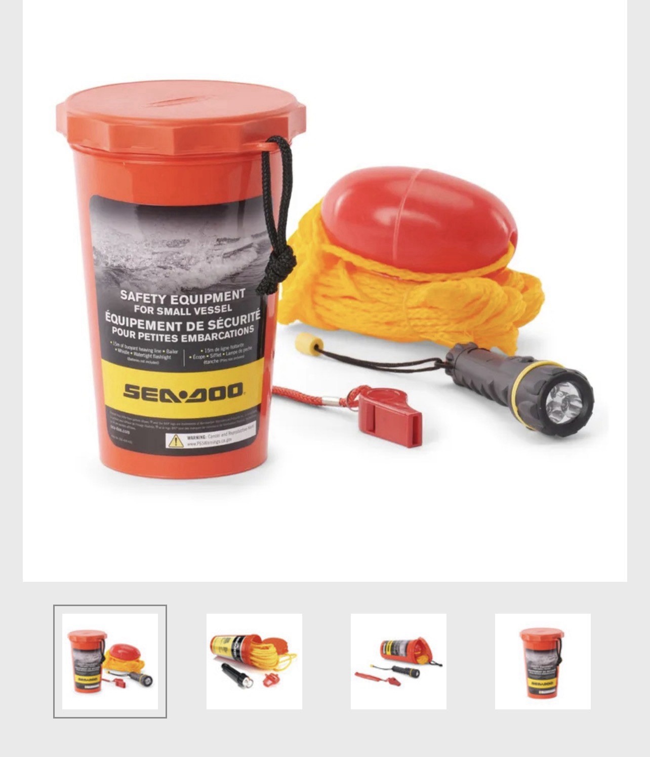 Sea-Doo New OEM Safety Kit, 295100330