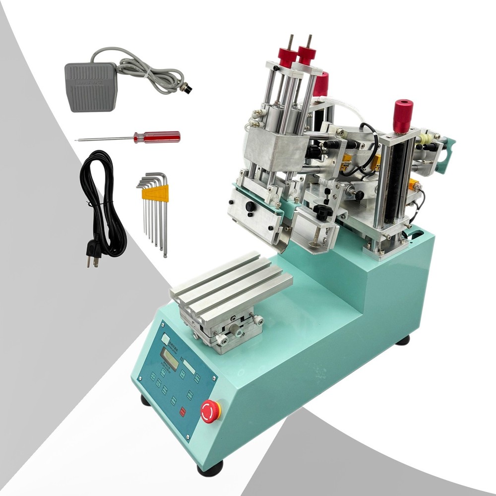 110V Semi-auto High Precision Screen Printing Machine 7.9x4.7'' Worktable