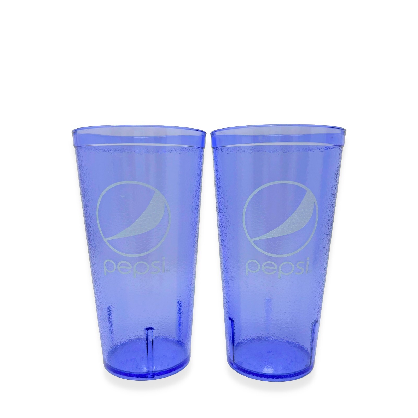 20-32oz Restaurant Grade Red-Blue Coca Cola-Pepsi Heavy-Duty Plastic Tumblers