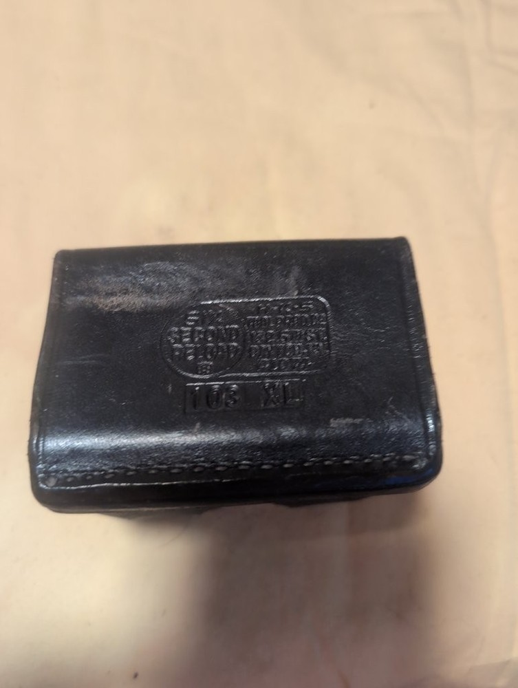 Vintage Tex Shoemaker & Sons Leather Handcuff Case