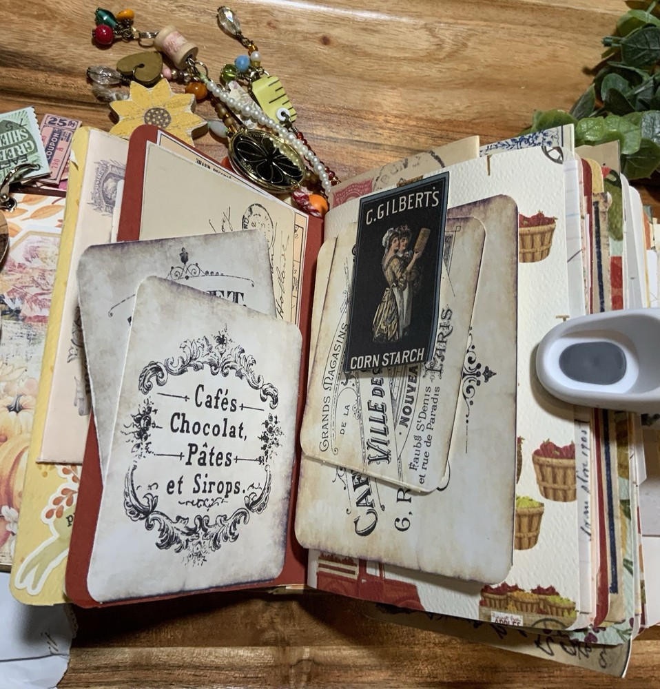 Autumn Fall Handmade Junk Journal