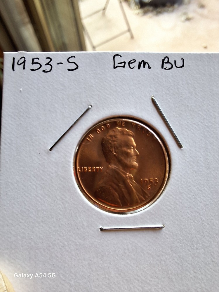1953 s wheat penny