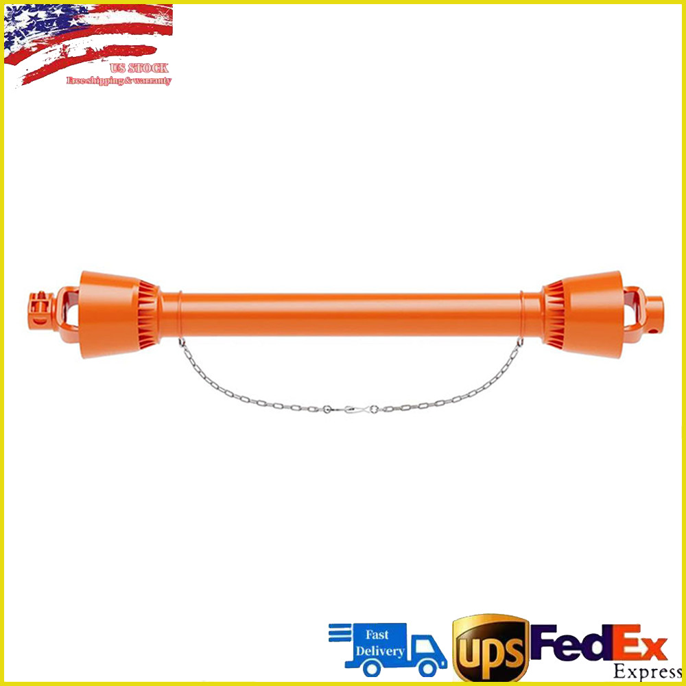 1-3/8" PTO Drive Shaft 6 Spline End Round End Shaft for Series 4 Tractor 39"-55"