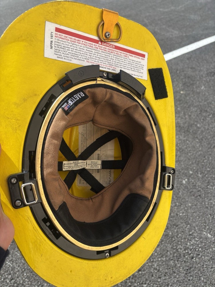 Converted Fire Helmet