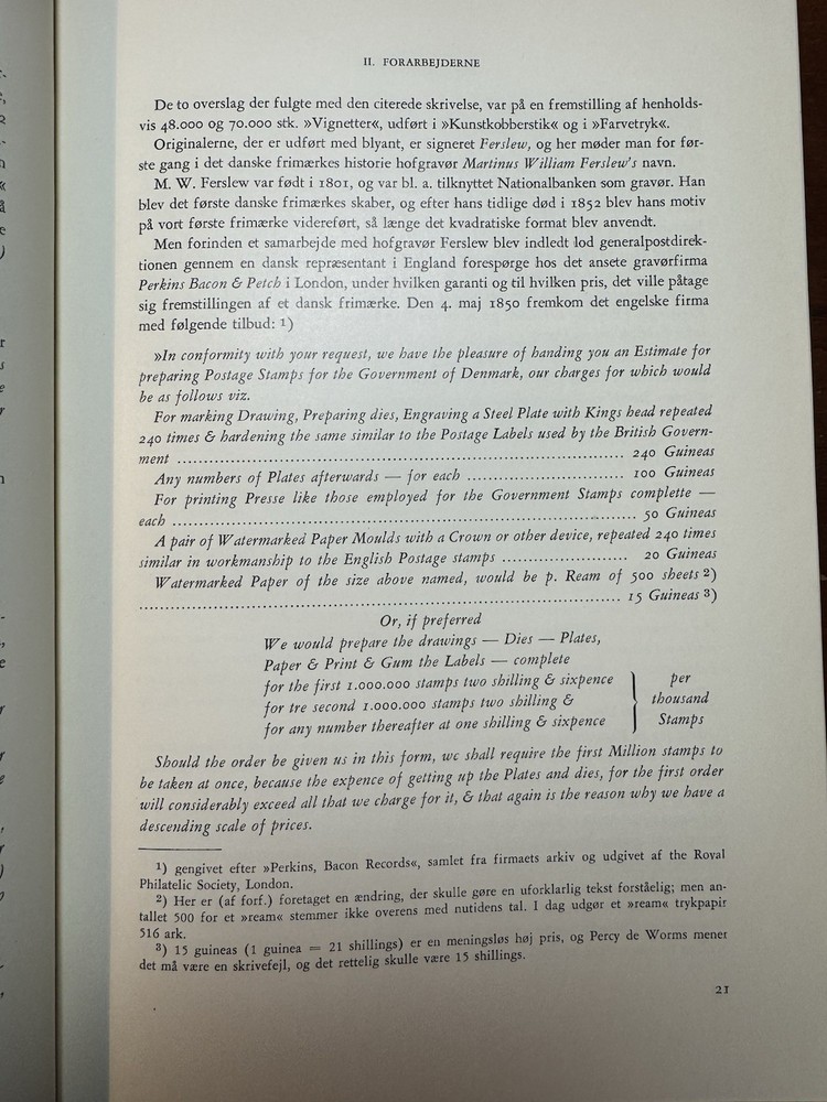 Denmark's First Issue, Specialized Stamp Handbook, J. Schmidt Andersen, 1961