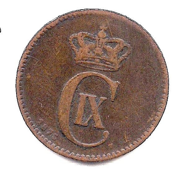 1875  Denmark  Two Ore-Strong Details!!