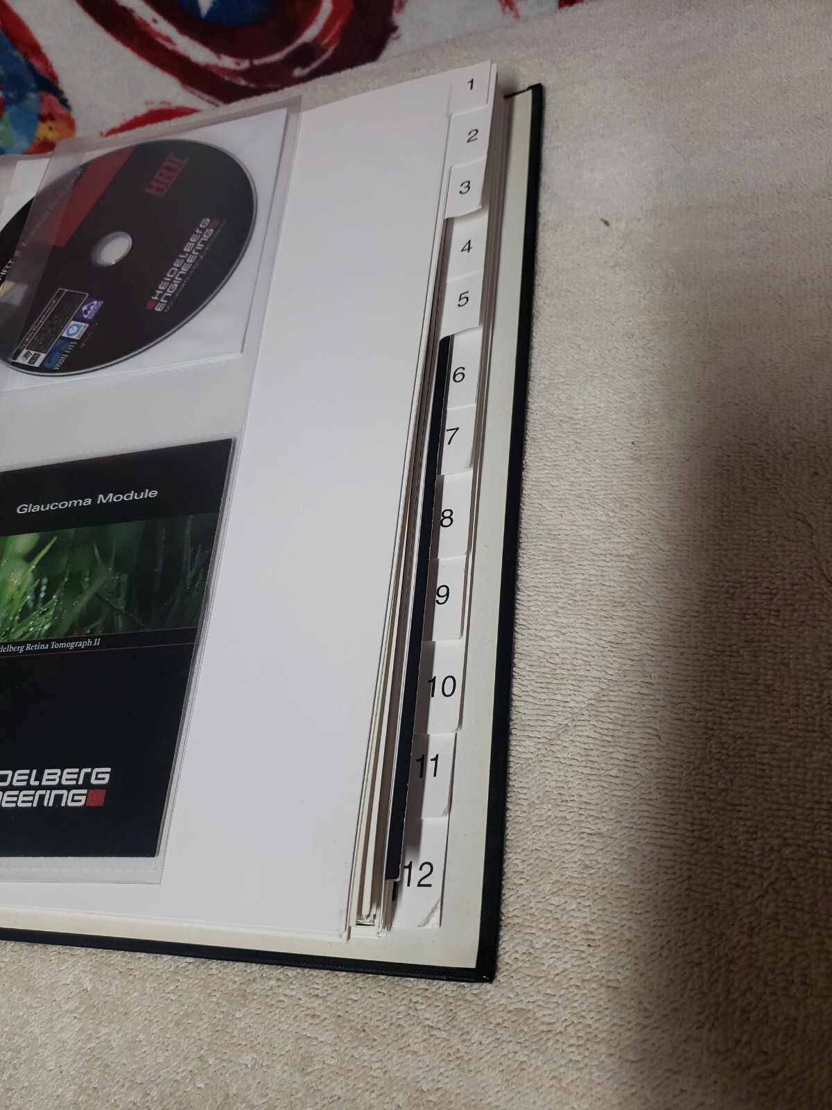 Heidelberg Engineering HRT 2 Manual Information Plus Disc