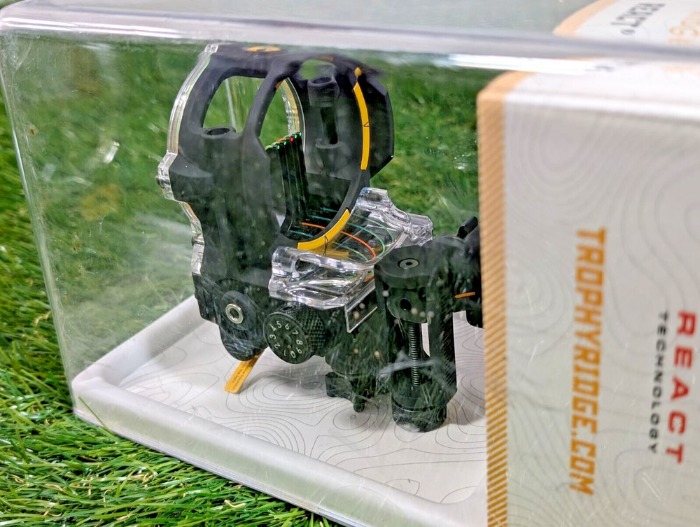 **NEW** Trophy Ridge React H5 Sight Black 5 Pin .019 Right Hand