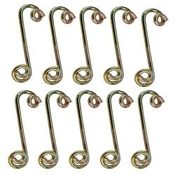 Flat Dzus Springs, 10/Pk