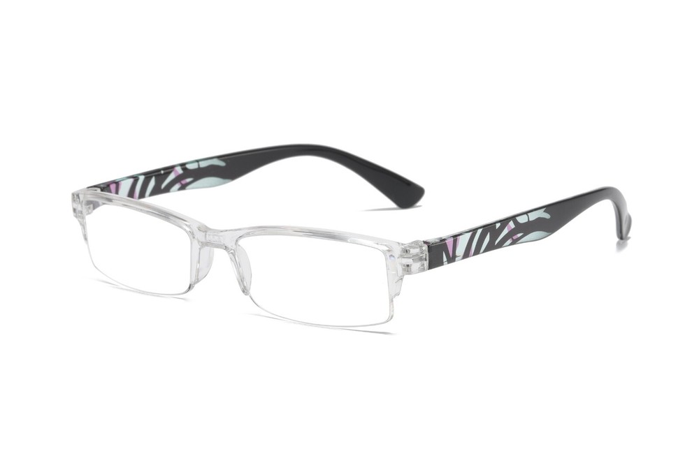 10 Pair Half Frame Womens Ladies Rectangular Lightweight Reading Glasses Readers