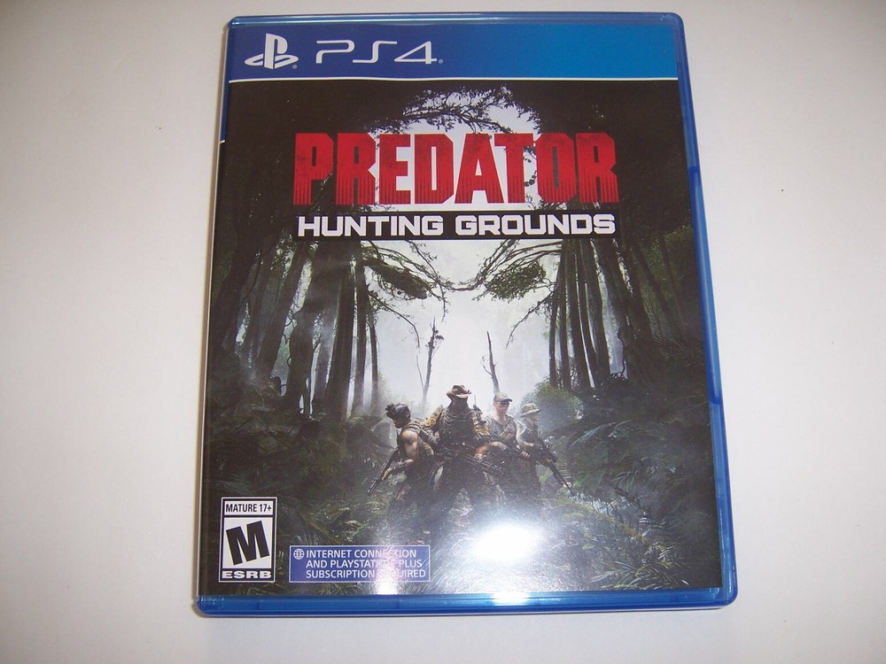 Replacement Box Case PREDATOR HUNTING GROUNDS PlayStation 4 PS4 ORIGINAL NO DISC