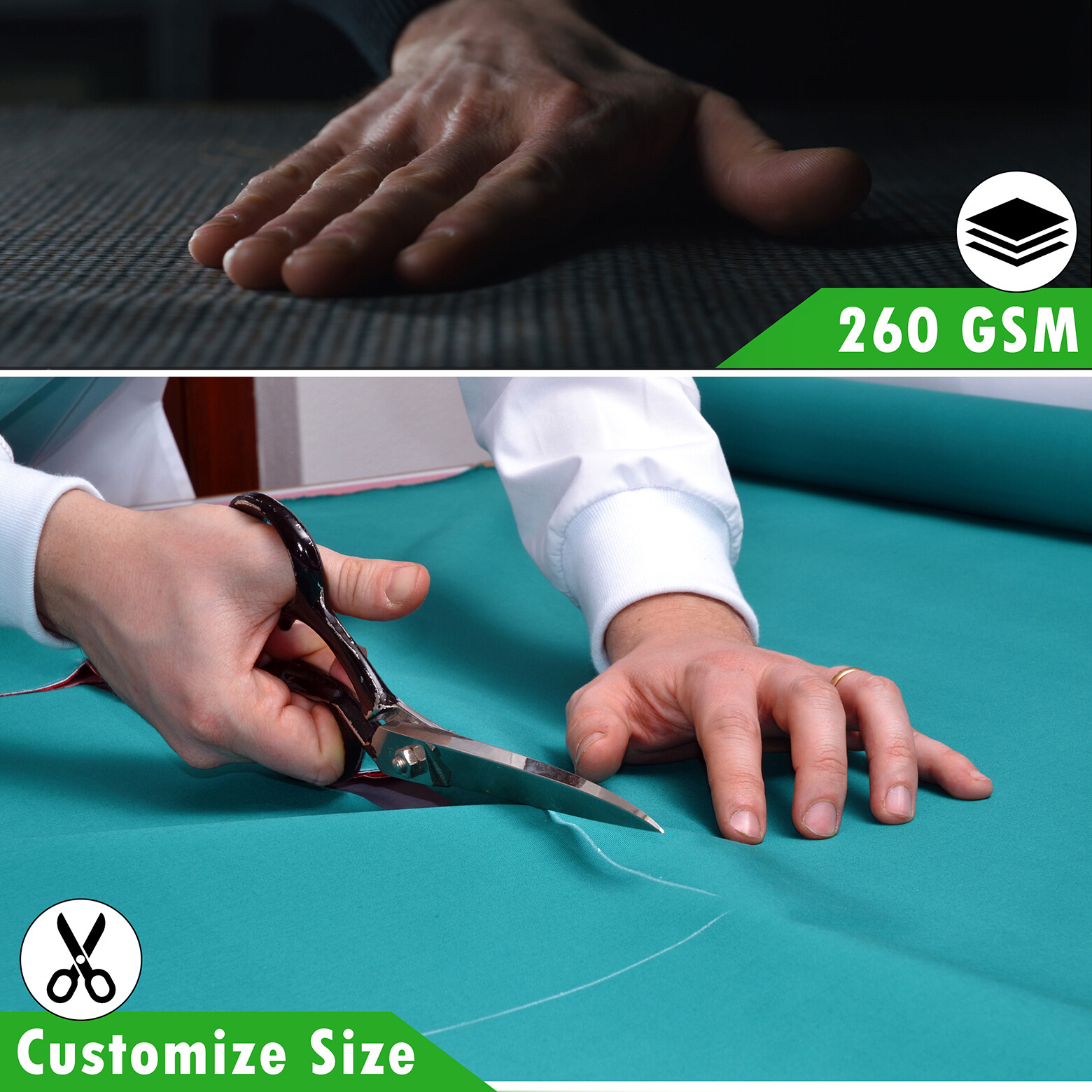 ColourTree Beige Waterproof Pergola Sun Shade Cover Universal Replacement Canopy